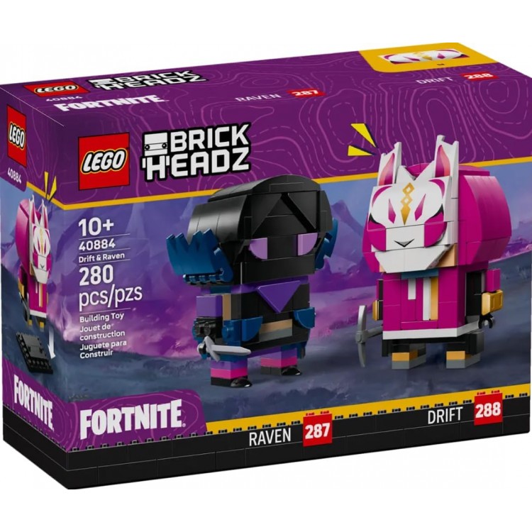 LEGO 40884 BrickHeadz Fortnite Drift Raven