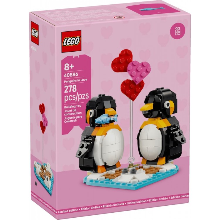 LEGO 40886 Seasonal Exclusıve Penguıns In Love Aşk Penguenleri