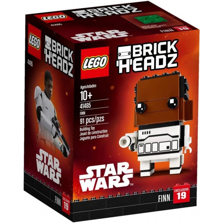LEGO 41485 BrickHeadZ Star Wars Finn-figür LEGO 41485 BrickHeadZ Star Wars Finn-figür