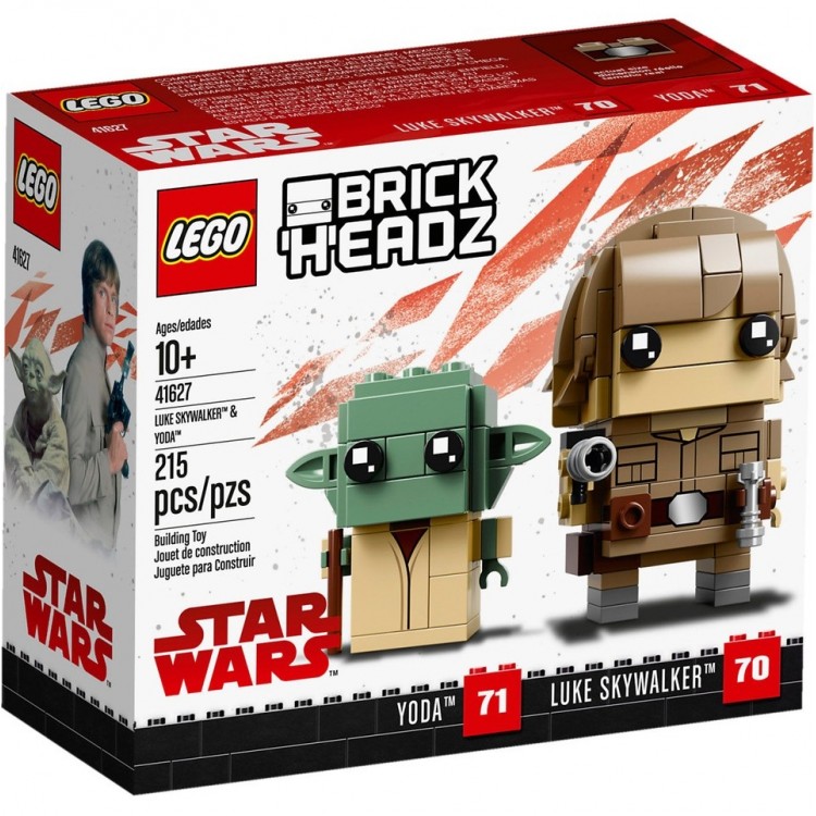 LEGO 41627 Brickheadz Star Wars Luke Skywalker ve Yoda