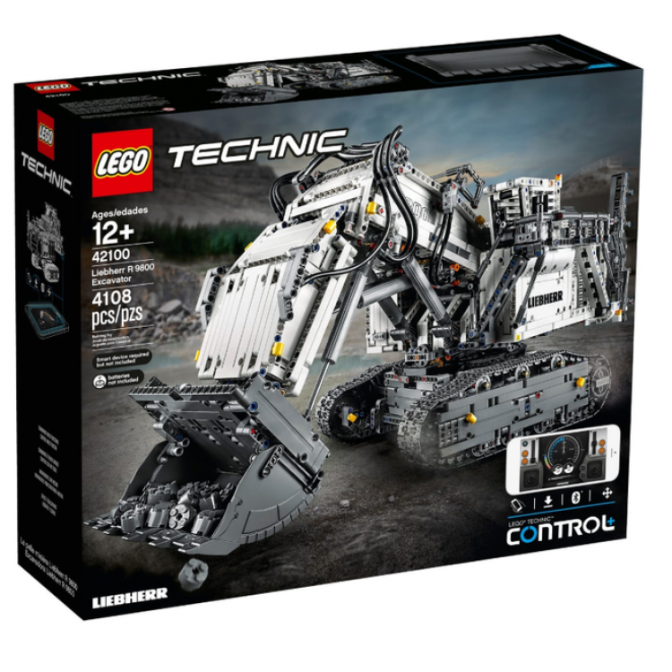 LEGO 42100 Technic Liebherr R 9800 Ekskavatör