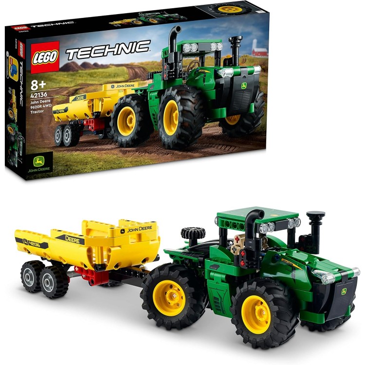 LEGO 42136 Technic John Deere 9620R 4WD Traktör