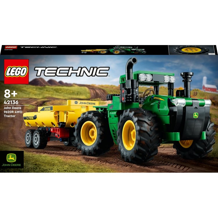 LEGO 42136 Technic John Deere 9620R 4WD Traktör