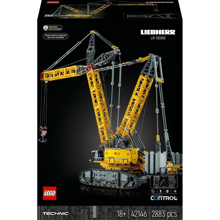 LEGO 42146 Technic Liebherr Paletli Vinç Lr 13000 Çalışan Bir Vinç Modeli