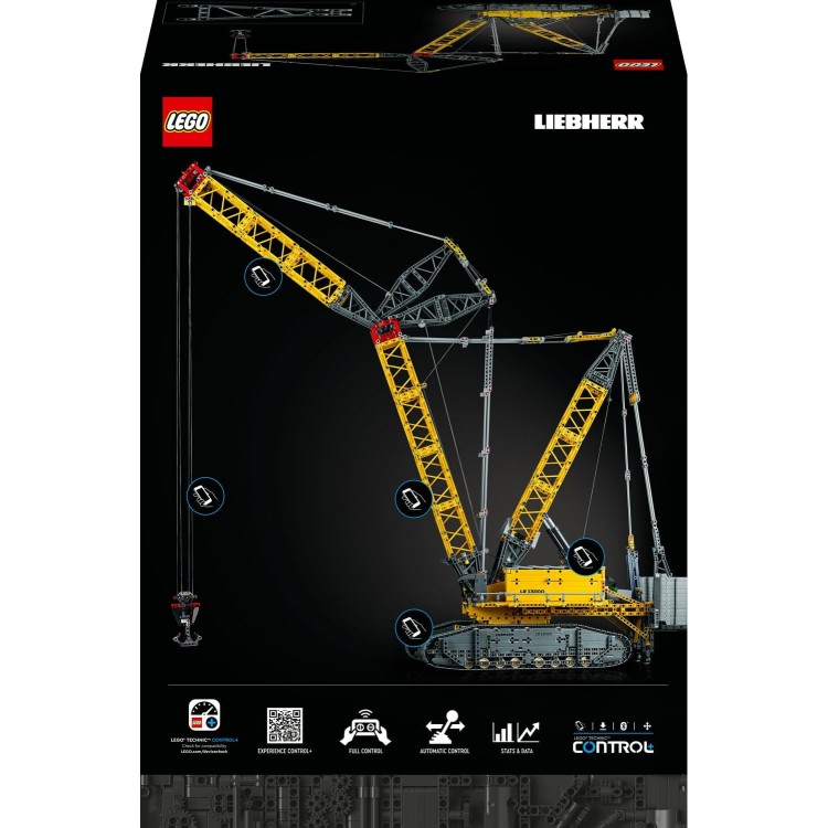 LEGO 42146 Technic Liebherr Paletli Vinç Lr 13000 Çalışan Bir Vinç Modeli