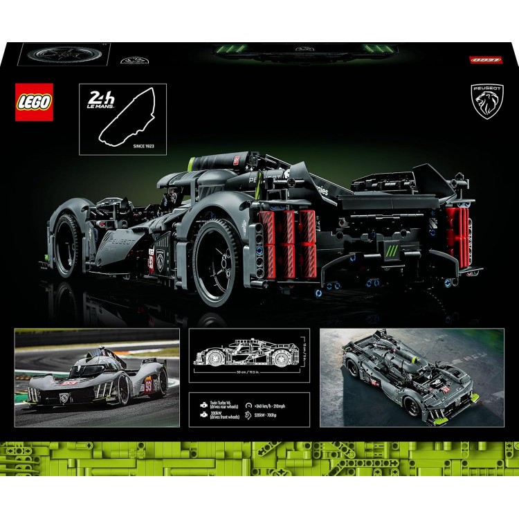 LEGO 42156 Technic PEUGEOT 9X8 24H Le Mans Hybrid Hypercar