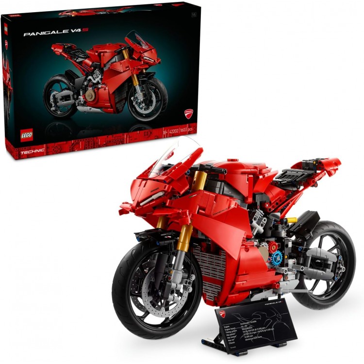 LEGO 42202 Technic Ducati Panigale V4 S Motosiklet