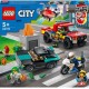 LEGO 60319 City İtfaiye Kurtarma Operasyonu ve Polis Takibi