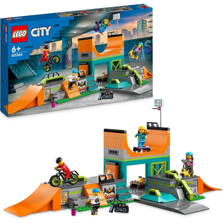 LEGO 60364 City Sokak Kaykay Parkı 