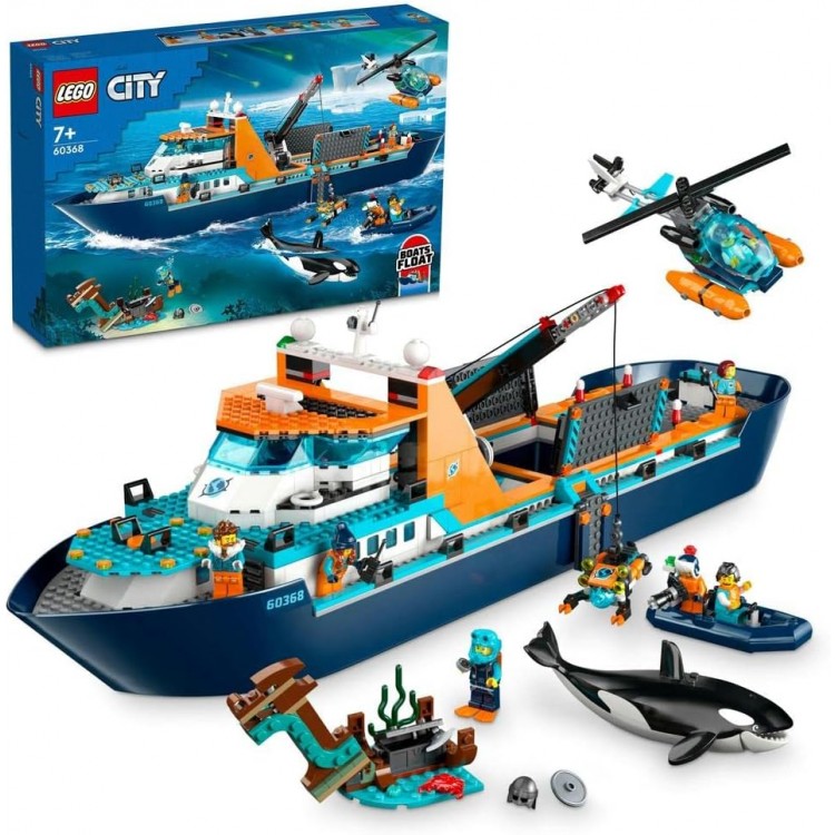 LEGO 60368 City Kutup Keşif Gemisi LEGO 60368 City Kutup Keşif Gemisi