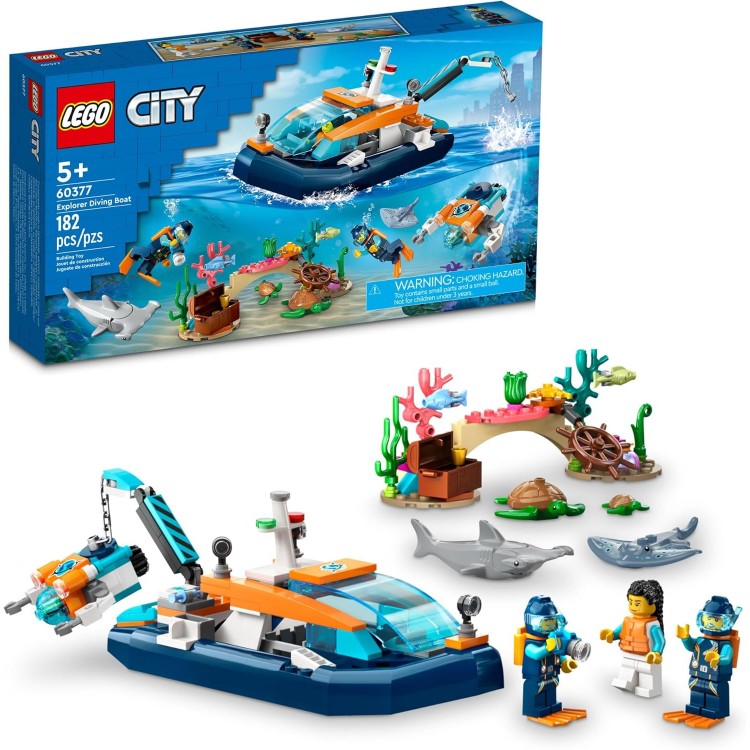LEGO 60377 City Kâşif Dalış Kapsülü LEGO 60377 City Kâşif Dalış Kapsülü