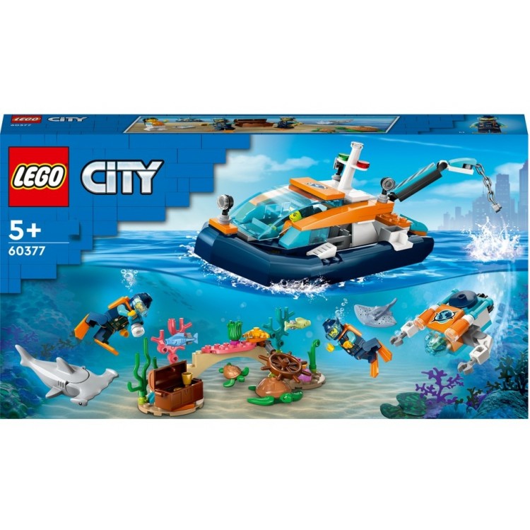 LEGO 60377 City Kâşif Dalış Kapsülü LEGO 60377 City Kâşif Dalış Kapsülü