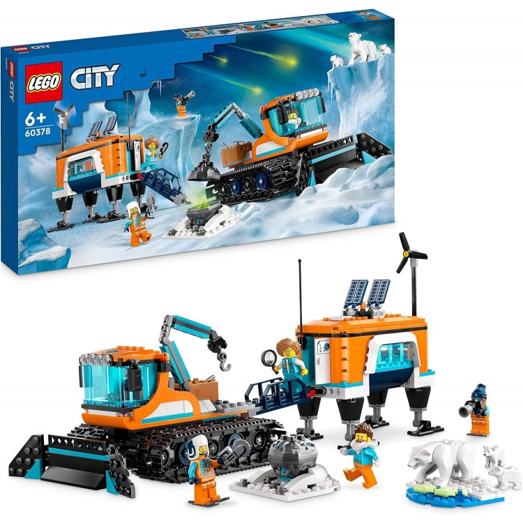 LEGO 60378 City Kutup Keşif Kamyonu ve Mobil Laboratuvarı 