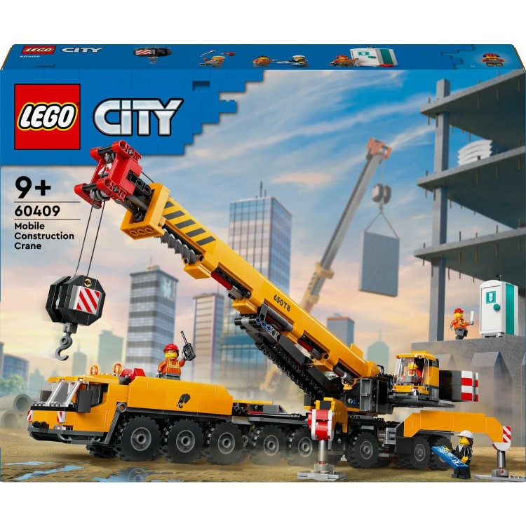 LEGO 60409 City Sarı Mobil İnşaat Vinci LEGO 60409 City Sarı Mobil İnşaat Vinci