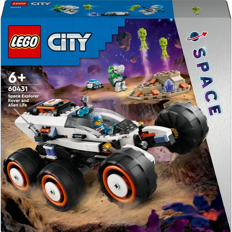 LEGO 60431 City Keşif Robotu ve Uzaylı Canlı