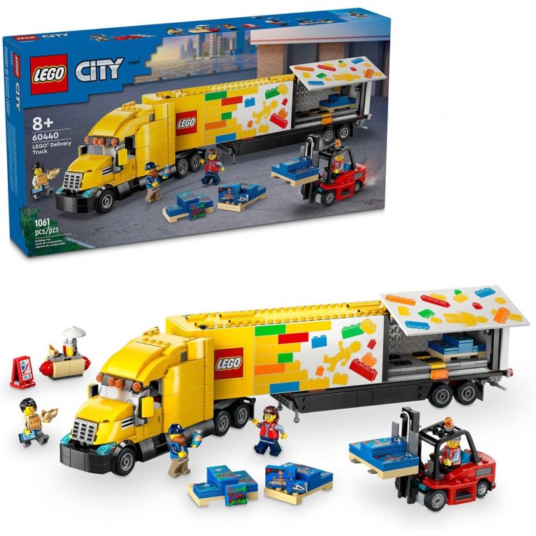 LEGO 60440 City Sarı Dağıtım Kamyonu 