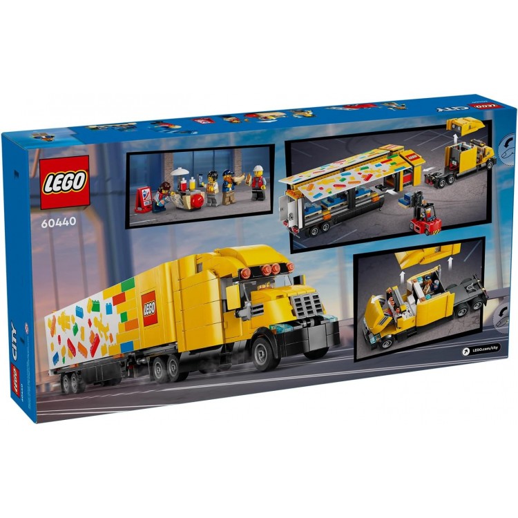 LEGO 60440 City Sarı Dağıtım Kamyonu 