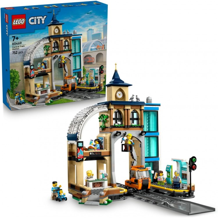 LEGO 60469 City Merkez Tren İstasyonu LEGO 60469 City Merkez Tren İstasyonu