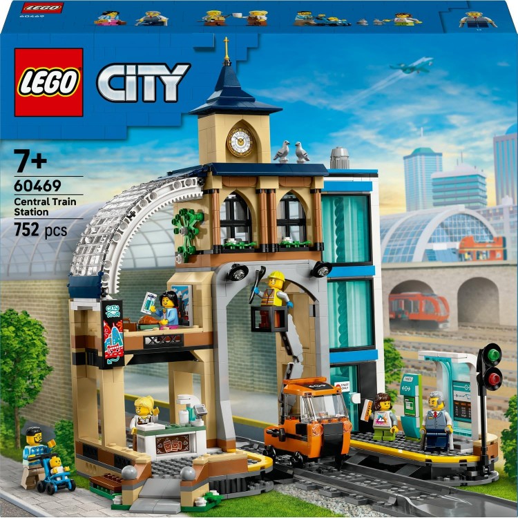 LEGO 60469 City Merkez Tren İstasyonu LEGO 60469 City Merkez Tren İstasyonu