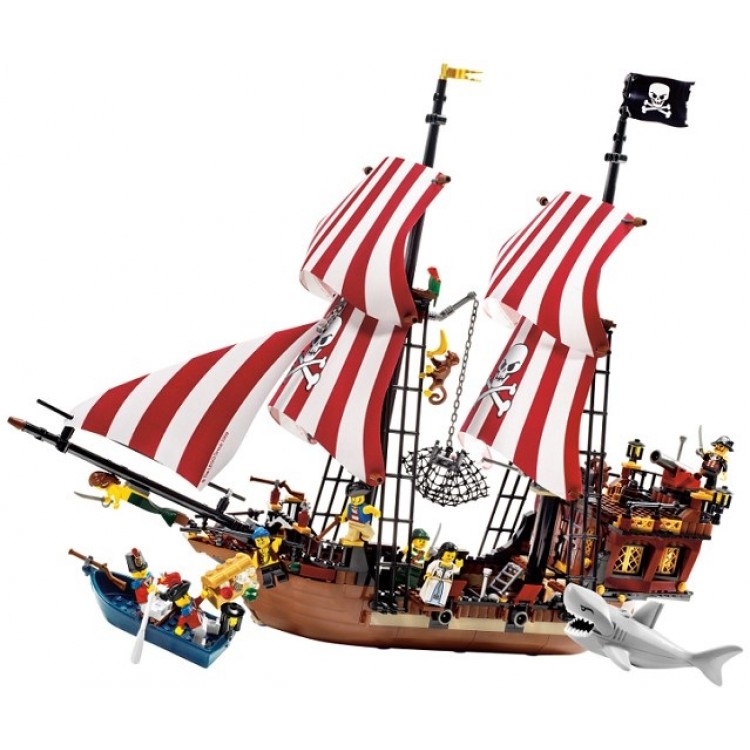 LEGO 6243 Pirates Brickbeard's Bounty Büyük Korsan Gemisi