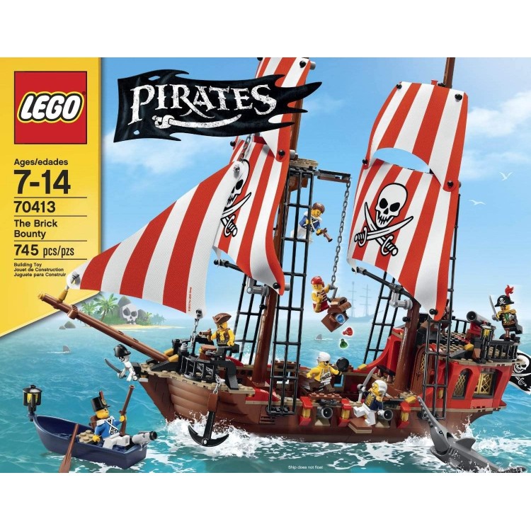 Lego 70413 Pirates The Brick Bounty Korsan Gemisi