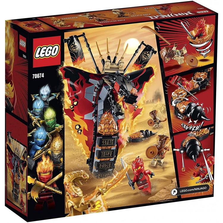 Lego 70674 Ninjago Ateş Diş