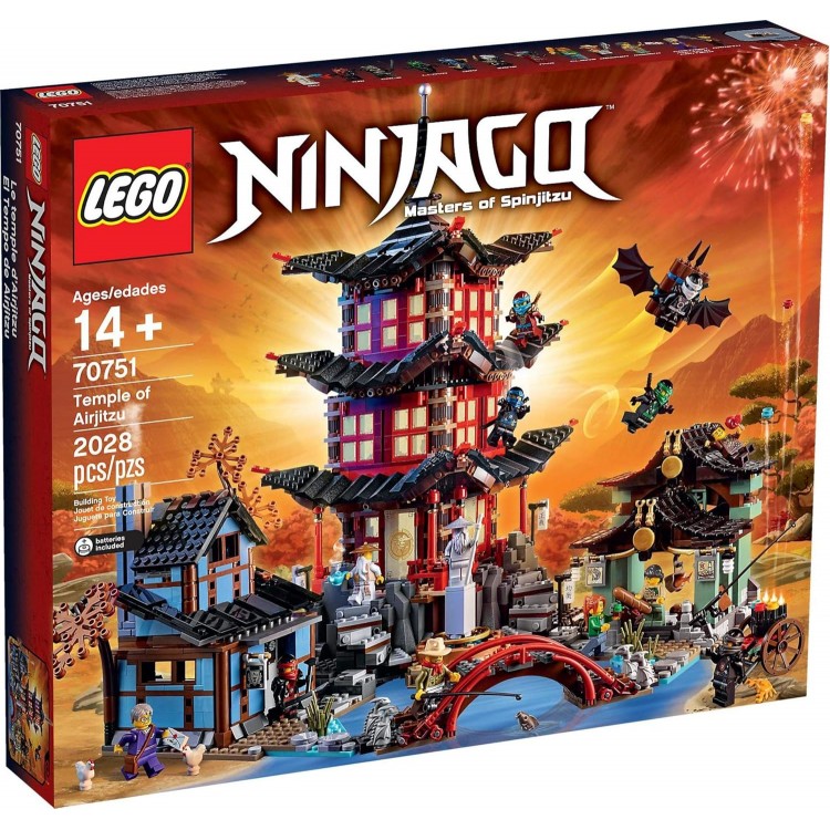 Lego 70751 Ninjago Temple Of Airjitzu 