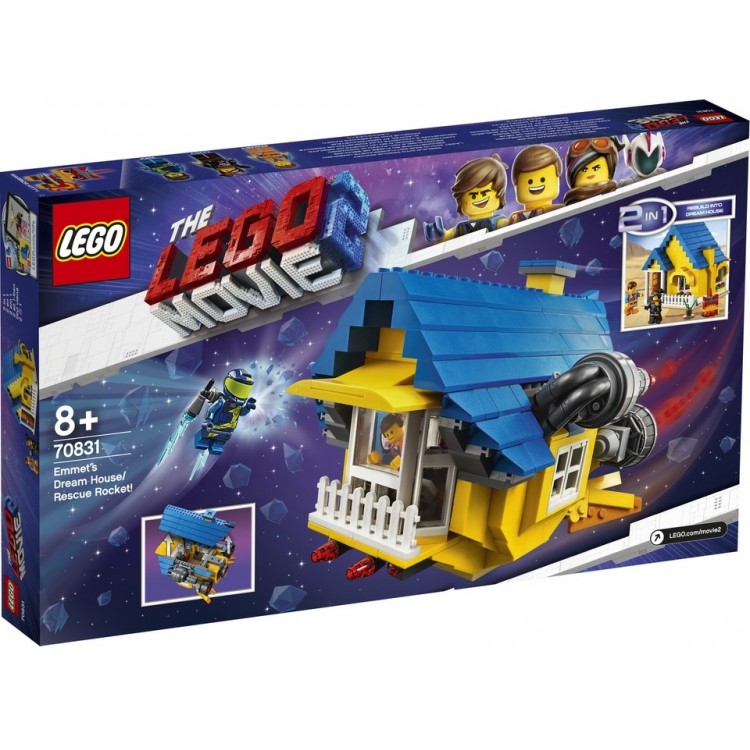 LEGO 70831 Emmet'in Rüya Evi/Kurtarma Roketi