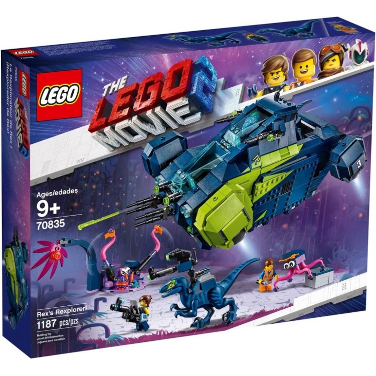 LEGO 70835 Movie Rexs Rexplorer
