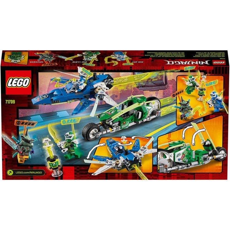 Lego 71709 Ninjago Jay ve Lloyd'un Hızlı Yarışçıları