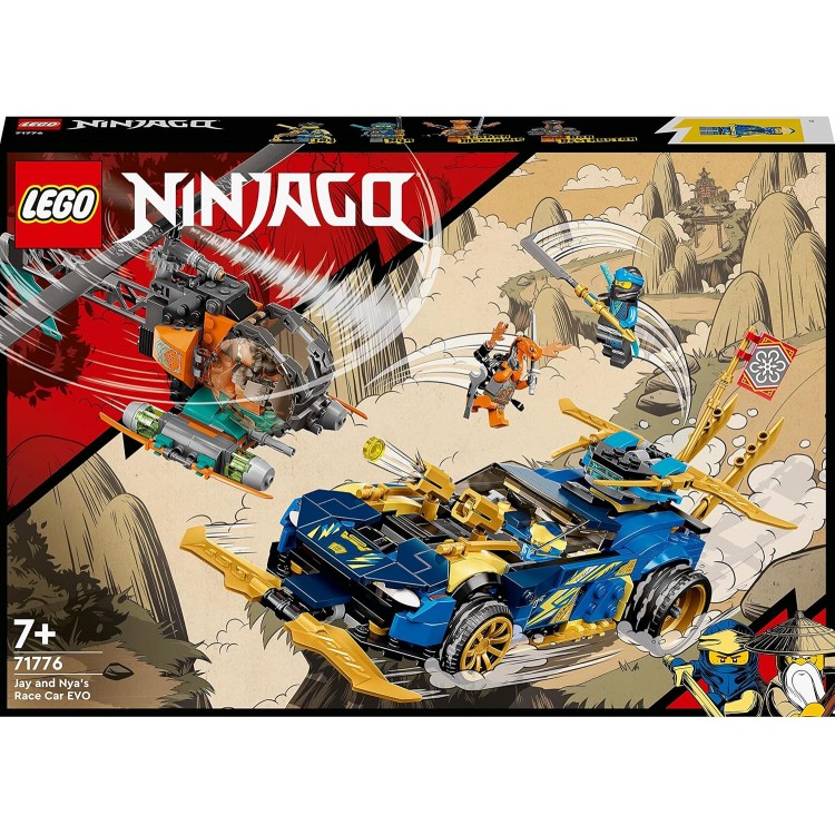 LEGO 71776 Ninjago Jay ve Nya'nın Yarış Arabası Evo