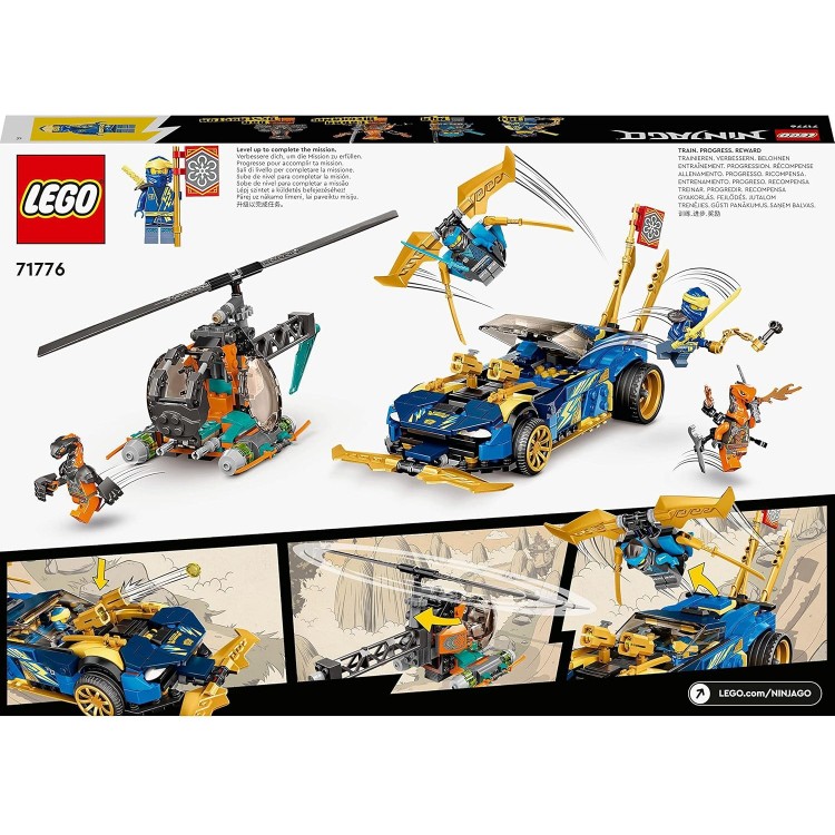 LEGO 71776 Ninjago Jay ve Nya'nın Yarış Arabası Evo