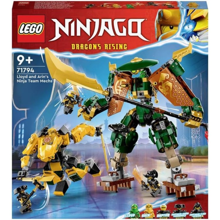LEGO 71794 Ninjago Lloyd and Arin's Ninja Team Mechs
