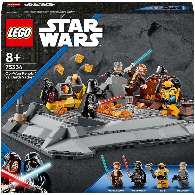 LEGO 75334 Star Wars™ Obi-Wan Kenobi™ Darth Vader™’a Karşı 
