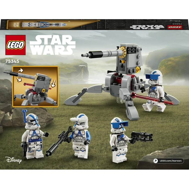 LEGO 75345 Star Wars 501. Klon Trooperlar Savaş Paketi