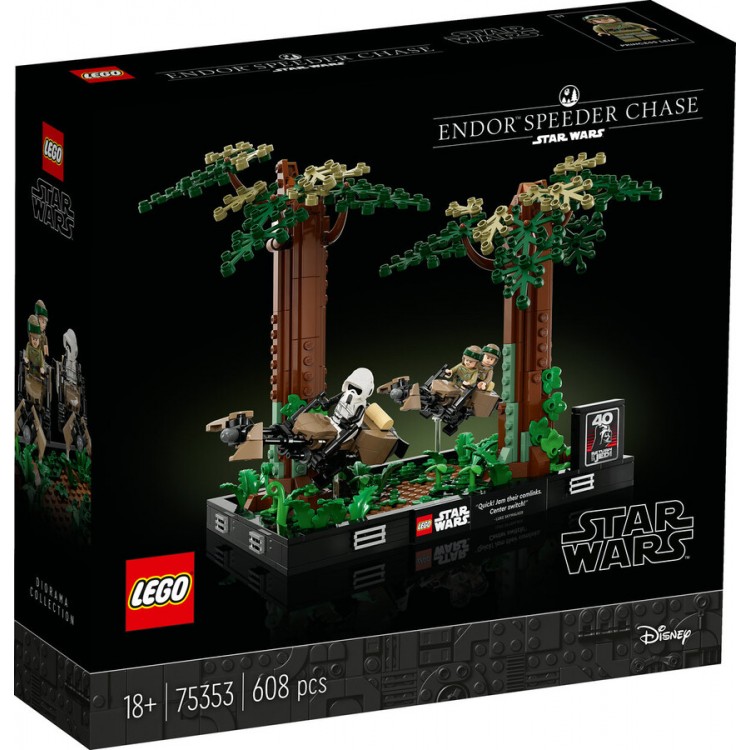 LEGO 75353 Star Wars Endor Hız Motoru Takibi Dioraması 