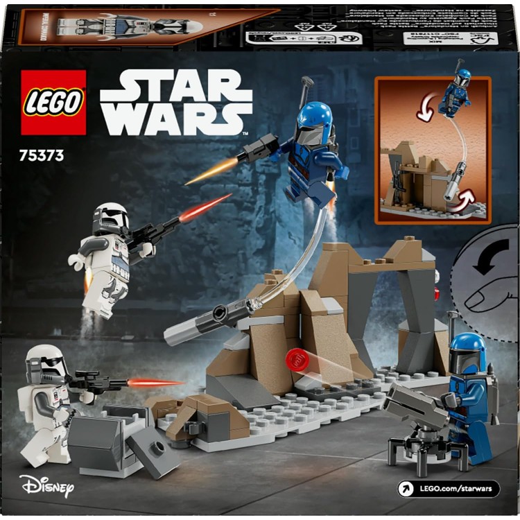 LEGO 75373 Star Wars: The Mandalorian Mandalore Pususu Savaş Paketi LEGO 75373 Star Wars: The Mandalorian Mandalore Pususu Savaş Paketi