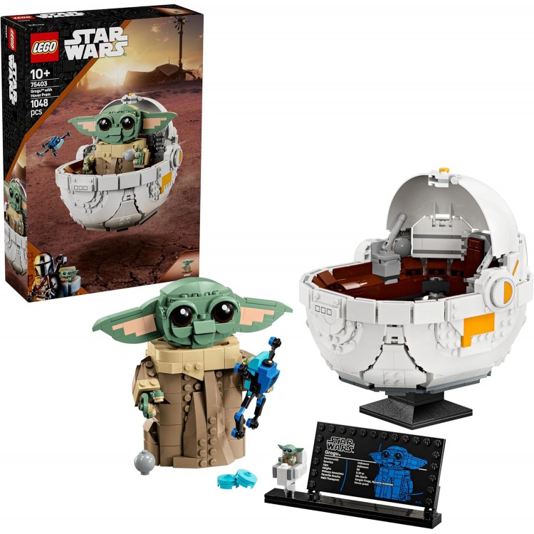 LEGO 75403 Star Wars: The Mandalorian Uçan Bebek Arabalı Grogu