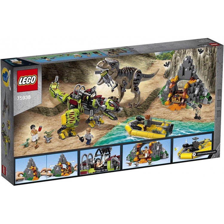 LEGO 75938 Jurassic World T-Rex ile Dinazor Robotu Savaşı LEGO 75938 Jurassic World T-Rex ile Dinazor Robotu Savaşı