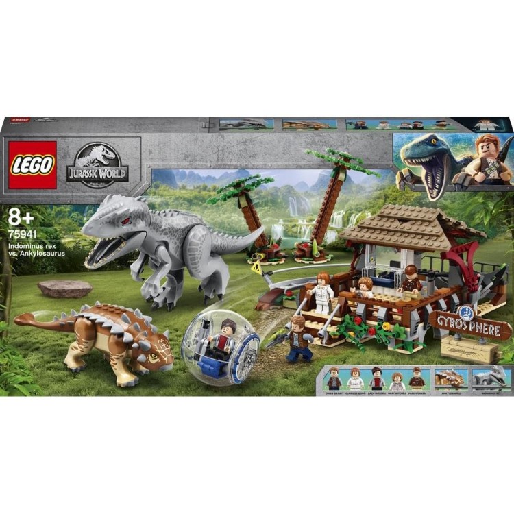 LEGO 75941 Jurassic World indominus Rex Ankylosaurus’A Karşı LEGO 75941 Jurassic World indominus Rex Ankylosaurus’A Karşı
