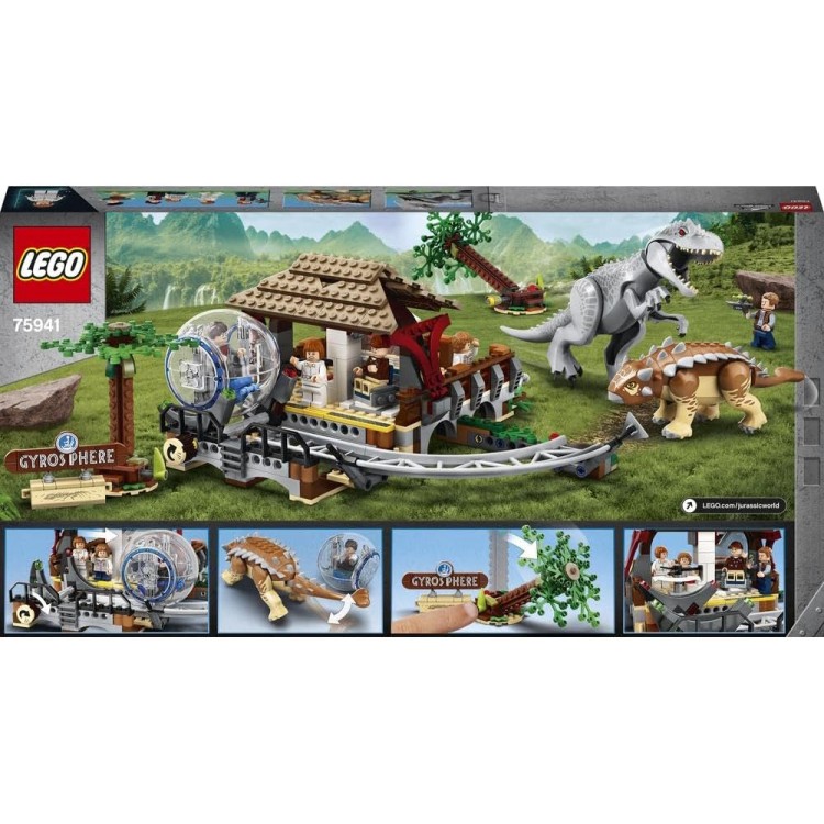 LEGO 75941 Jurassic World indominus Rex Ankylosaurus’A Karşı