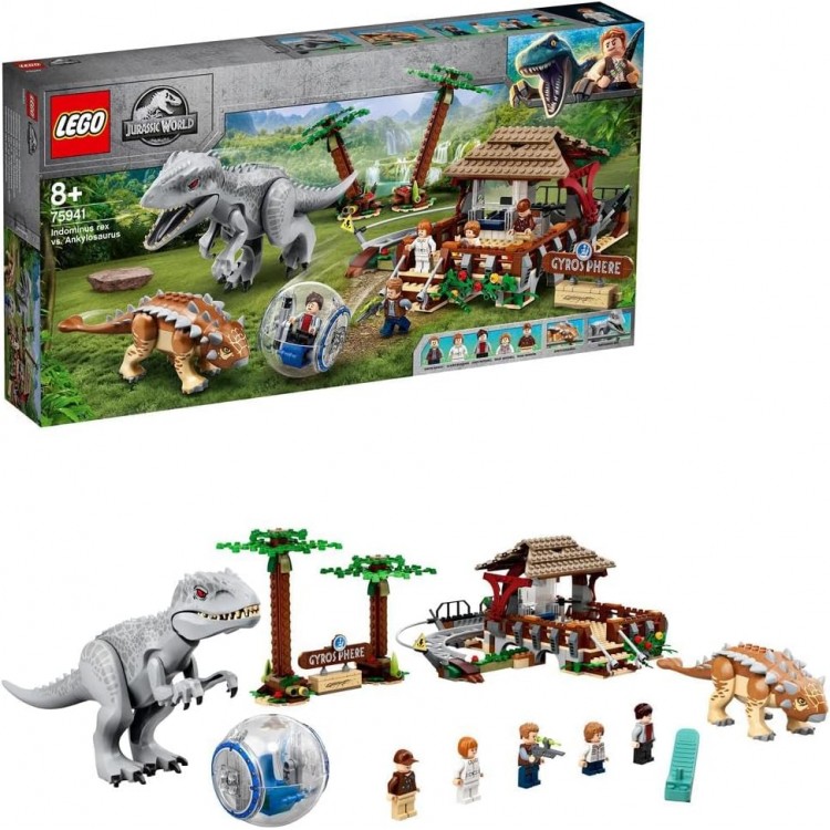 LEGO 75941 Jurassic World indominus Rex Ankylosaurus’A Karşı