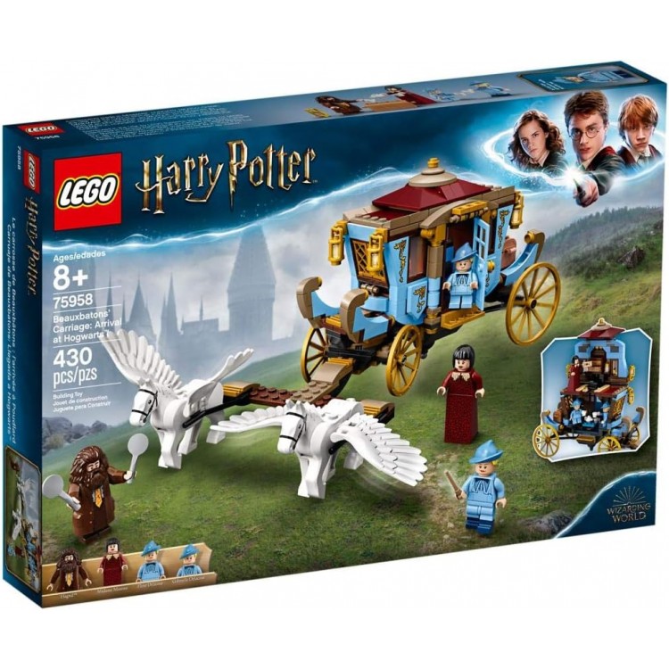 LEGO 75958 Harry Potter Ve Ateş Kadehi Beauxbatons Arabası: Hogwarts’A Varış