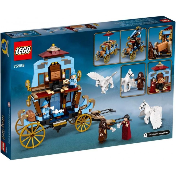 LEGO 75958 Harry Potter Ve Ateş Kadehi Beauxbatons Arabası: Hogwarts’A Varış
