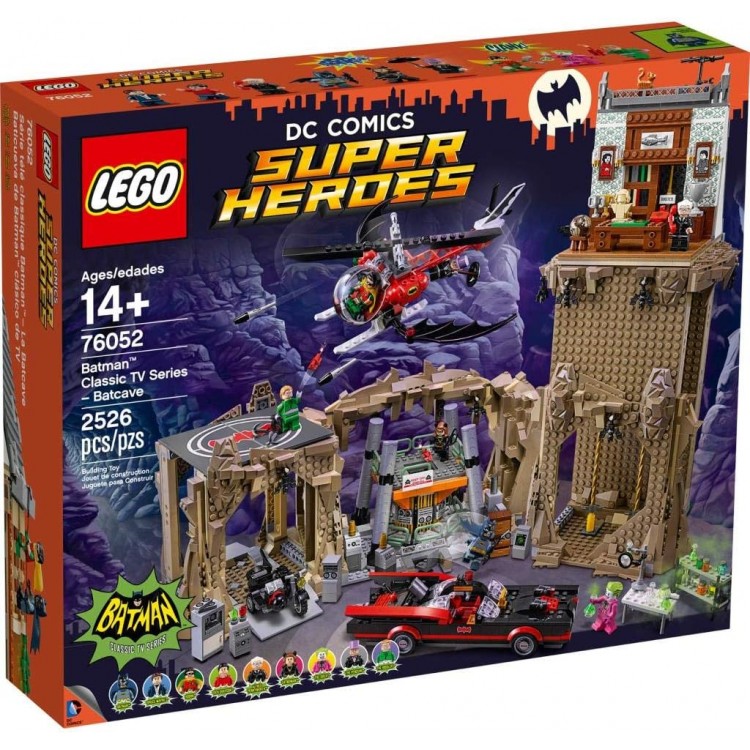 LEGO 76052 DC Comics Super Heroes Batman Classic TV Series - Batcave LEGO 76052 DC Comics Super Heroes Batman Classic TV Series - Batcave