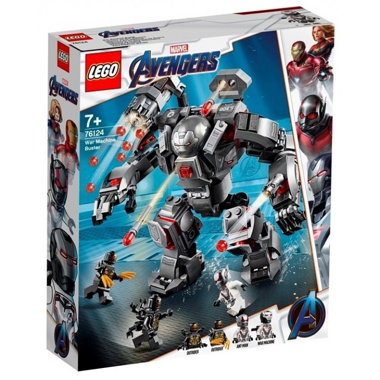 LEGO 76124 Super Heroes Savaş Makinesi Patlatıcı