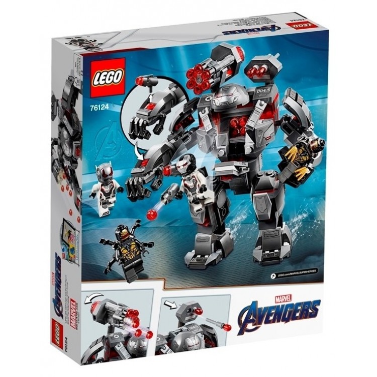 LEGO 76124 Super Heroes Savaş Makinesi Patlatıcı LEGO 76124 Super Heroes Savaş Makinesi Patlatıcı