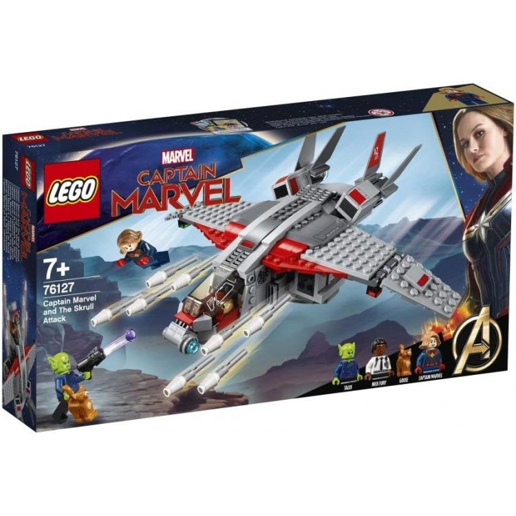 LEGO 76127 Super Heroes Captain Marvel and The Skrull Attack