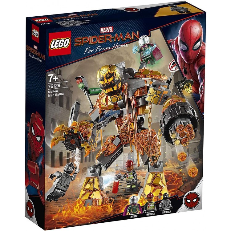 LEGO 76128 Super Heroes Molten Man Savaşı