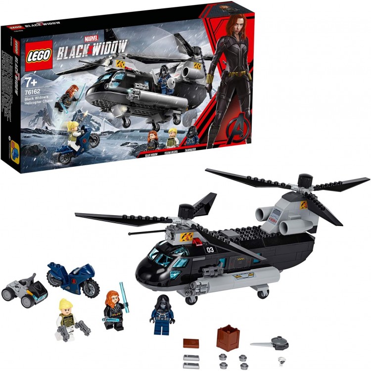 LEGO 76162 Super Heroes Black Widow's Helicopter Chase